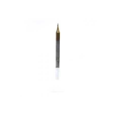 MICRO CORTADOR DE CARBURO MILIMETRICO BOLA 0.35 X50 2 FILOS CON RECUBRIMENTO (HRC55)