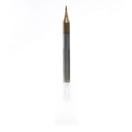 MICRO CORTADOR DE CARBURO MILIMETRICO BOLA 0.45 X50 2 FILOS CON RECUBRIMENTO (HRC55)