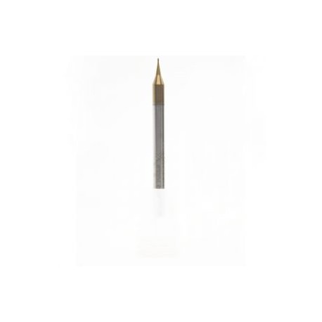 MICRO CORTADOR DE CARBURO MILIMETRICO RECTO 0.6 X50 2 FILOS CON RECUBRIMENTO (HRC55)