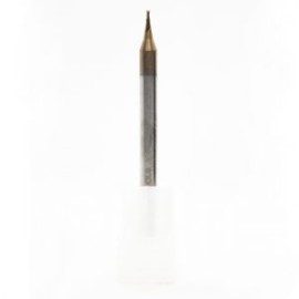 MICRO CORTADOR DE CARBURO MILIMETRICO RECTO 0.9 X50 2 FILOS CON RECUBRIMENTO (HRC55)