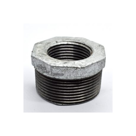REDUCCION BUSHING GALVANIZADA “1 1/2 X 1” C-40
