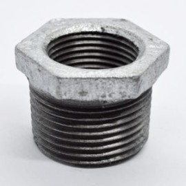 REDUCCION BUSHING GALVANIZADA “1 X 3/4” C-40