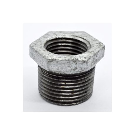 REDUCCION BUSHING GALVANIZADA “3/4 X 1/2” C-40
