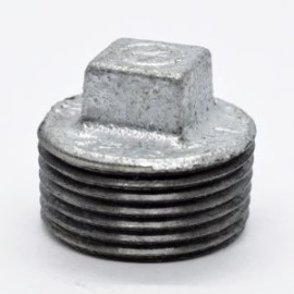 TAPON MACHO GALVANIZADO “1” C-40
