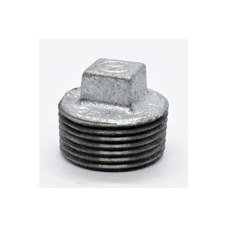TAPON MACHO GALVANIZADO “1” C-40