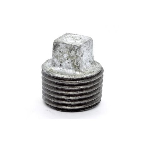 TAPON MACHO GALVANIZADO “1/2” C-40