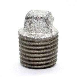 TAPON MACHO GALVANIZADO “1/4” C-40