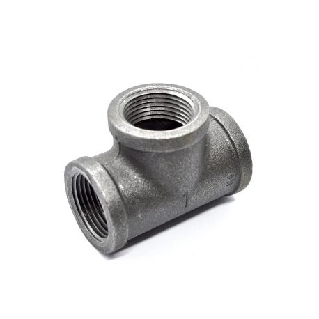 TEE NEGRA  90° “1” C-80