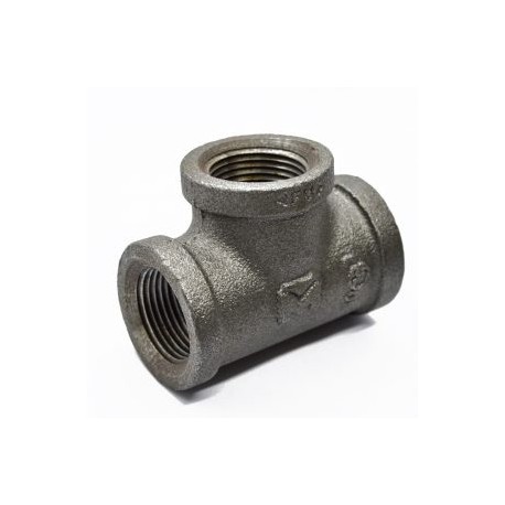 TEE NEGRA  90° “3/4” C-80