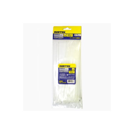 CINCHOS PLASTICO BLANCO 203MM X 3.5MM (50 PIEZAS)