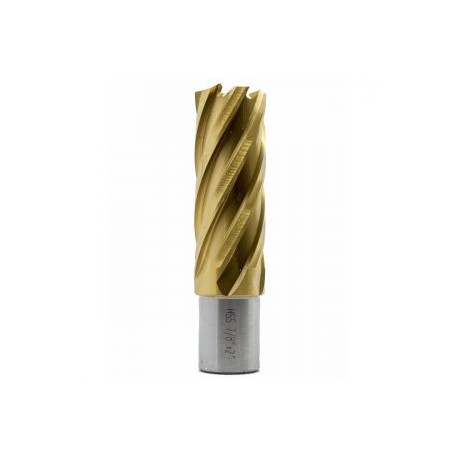 Cortador anular de alta velocidad 7/8 ” x 2″ con recubrimiento de titanio