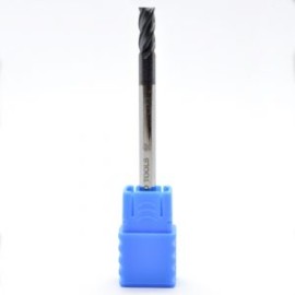CORTADOR DE CARBURO MILIMETRICO RECTO 4.0 X50 2 FILOS CON RECUBRIMENTO (HRC45)