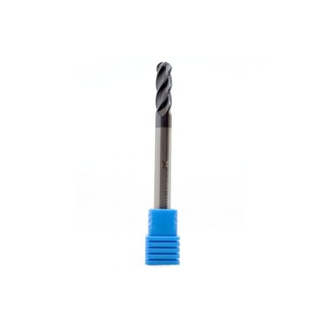 CORTADOR VERTICAL CARBURO BOLA  1/4 CON RECUBRIMIENTO 4 FILOS  (HRC45)
