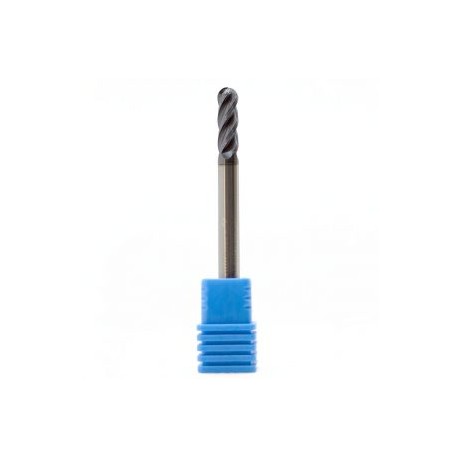 CORTADOR VERTICAL CARBURO BOLA  3/16 CON RECUBRIMIENTO 4 FILOS  (HRC45)