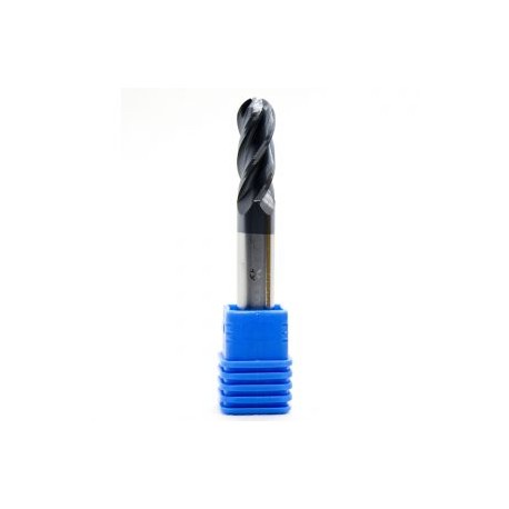 CORTADOR VERTICAL CARBURO BOLA  3/8 CON RECUBRIMIENTO 4 FILOS  (HRC45)