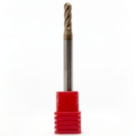 CORTADOR VERTICAL CARBURO BOLA 5/32 CON RECUBRIMIENTO 4 FILOS (HRC55)