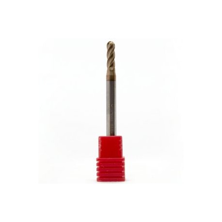 CORTADOR VERTICAL CARBURO BOLA 5/32 CON RECUBRIMIENTO 4 FILOS (HRC55)