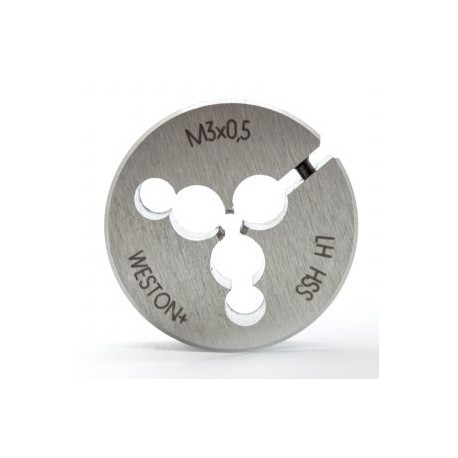 DADO TARRAJA “M3x0.5″ HSS DIA. 1 ” IZQUIERDO