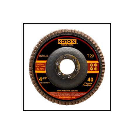 DISCO DE LIJA 4 1/2 GRANO 40