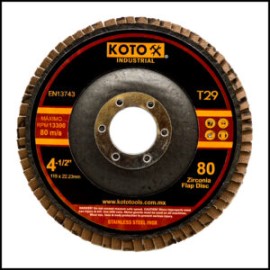 DISCO DE LIJA 4 1/2 GRANO 80