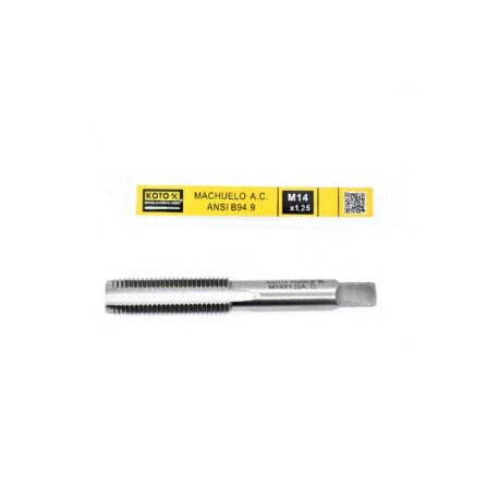 MACHUELO MILIMETRICO A.C. 14X1.25 (KOTO TOOLS)