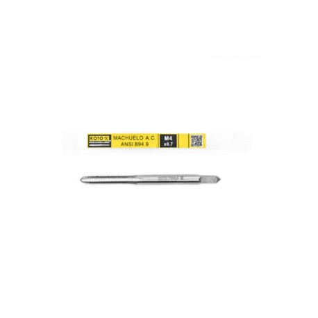 MACHUELO MILIMETRICO A.C. 4 X 0.70 (KOTO TOOLS)