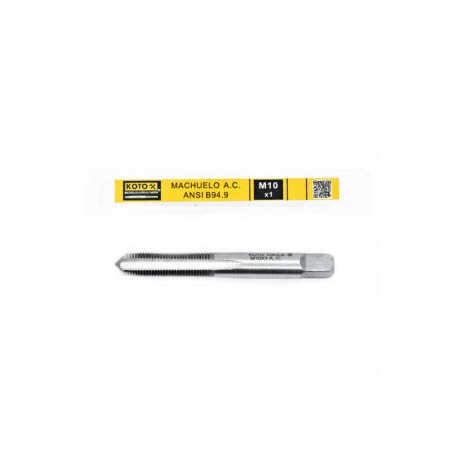 MACHUELO MILIMETRICO SEMICONICO ALTA VELOCIDAD 10X1.0  (KOTO TOOLS)