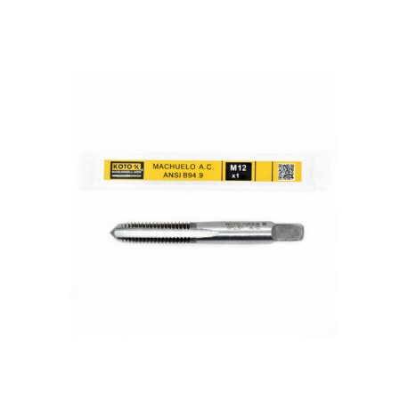 MACHUELO MILIMETRICO SEMICONICO ALTA VELOCIDAD 12X1.0  (KOTO TOOLS)