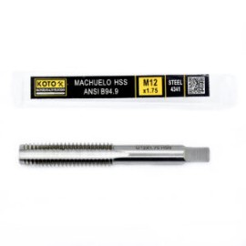 MACHUELO MILIMETRICO SEMICONICO ALTA VELOCIDAD 12X1.75  (KOTO TOOLS)
