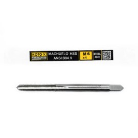 MACHUELO MILIMETRICO SEMICONICO ALTA VELOCIDAD 6X1.0  (KOTO TOOLS)