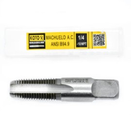 MACHUELO NPT A.C. 1/4 (KOTO TOOLS)