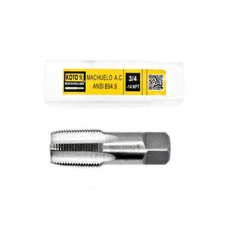 MACHUELO NPT A.C. 3/4 (KOTO TOOLS)