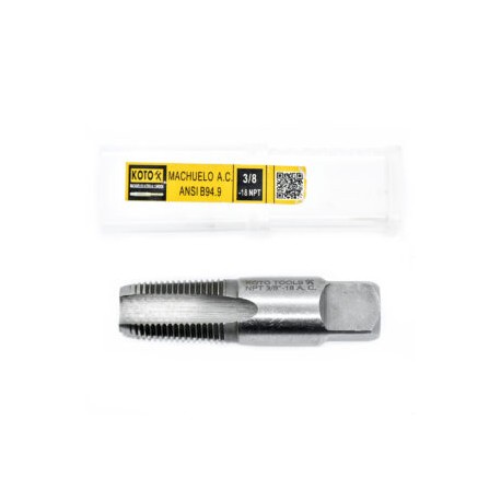 MACHUELO NPT A.C. 3/8 (KOTO TOOLS)