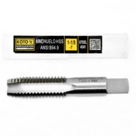 MACHUELO SEMICONICO ALTA VELOCIDAD 1 1/8-7 STD (KOTO TOOLS)