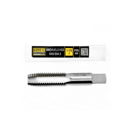 MACHUELO SEMICONICO ALTA VELOCIDAD 1 1/8-7 STD (KOTO TOOLS)
