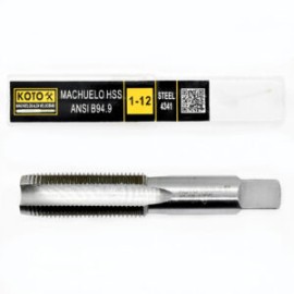 MACHUELO SEMICONICO ALTA VELOCIDAD 1-12 FINO (KOTO TOOLS)