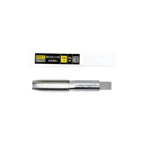 MACHUELO SEMICONICO ALTA VELOCIDAD 3/4-10 STD (KOTO TOOLS)