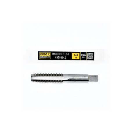 MACHUELO SEMICONICO ALTA VELOCIDAD 5/8-11 STD (KOTO TOOLS)