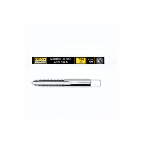 MACHUELO SEMICONICO ALTA VELOCIDAD 7/16-14 STD (KOTO TOOLS)